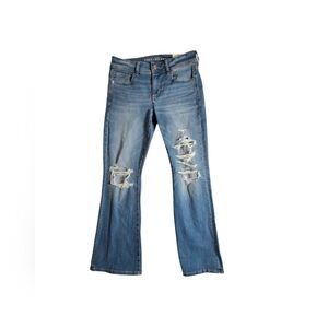 American Eagle Women's Next Level Low-Rise Kick Bootcut Jean Women Sz 8